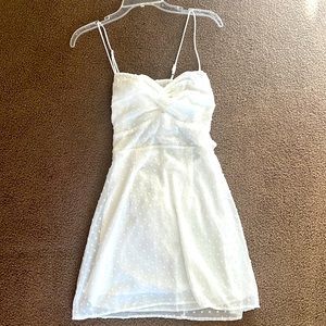 White mini dress from Lucy in the sky